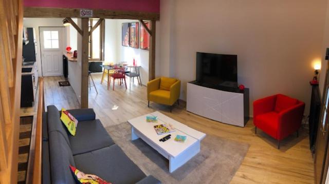 Maison Avec Garage Pop' Appart' Laon Eksteriør billede